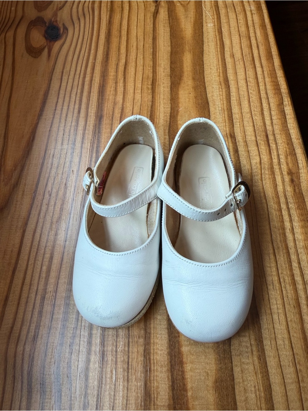 Little Capezio White Mary Jane Dress Shoes